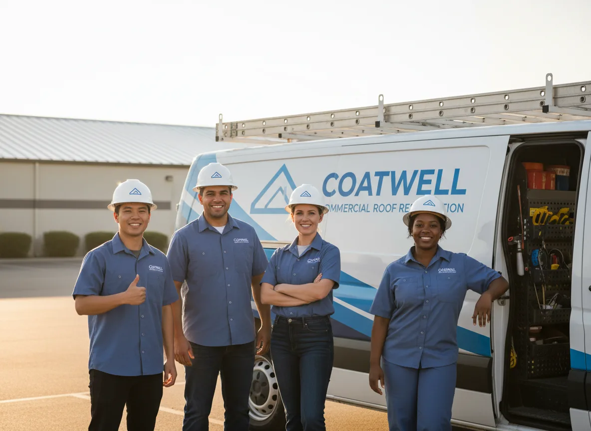 Commercial roof coating company in Holliston, MA